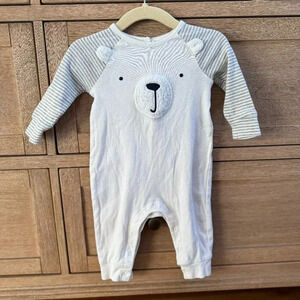 Baby Gap bear snap one piece, 3-6 months